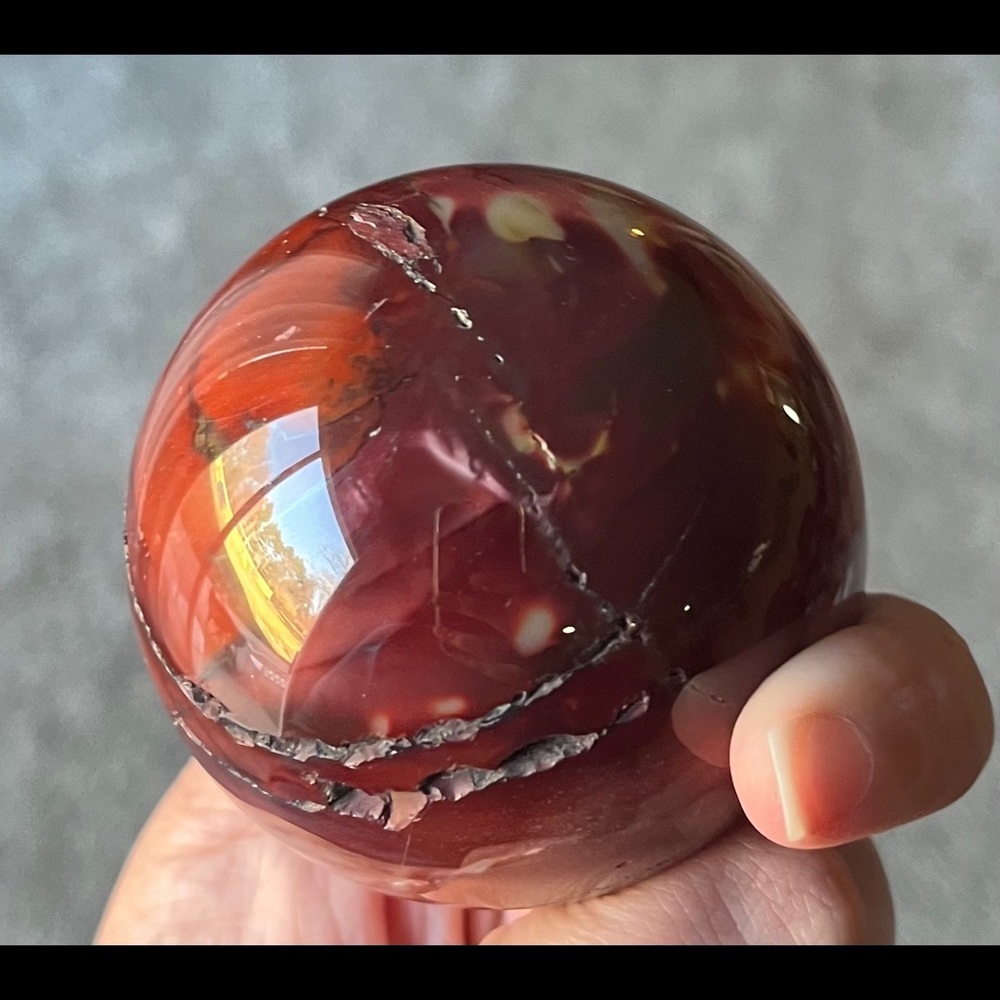 โจ 2x HP โจ Mookaite โจ Sphere โจ - Picture 5 of 11